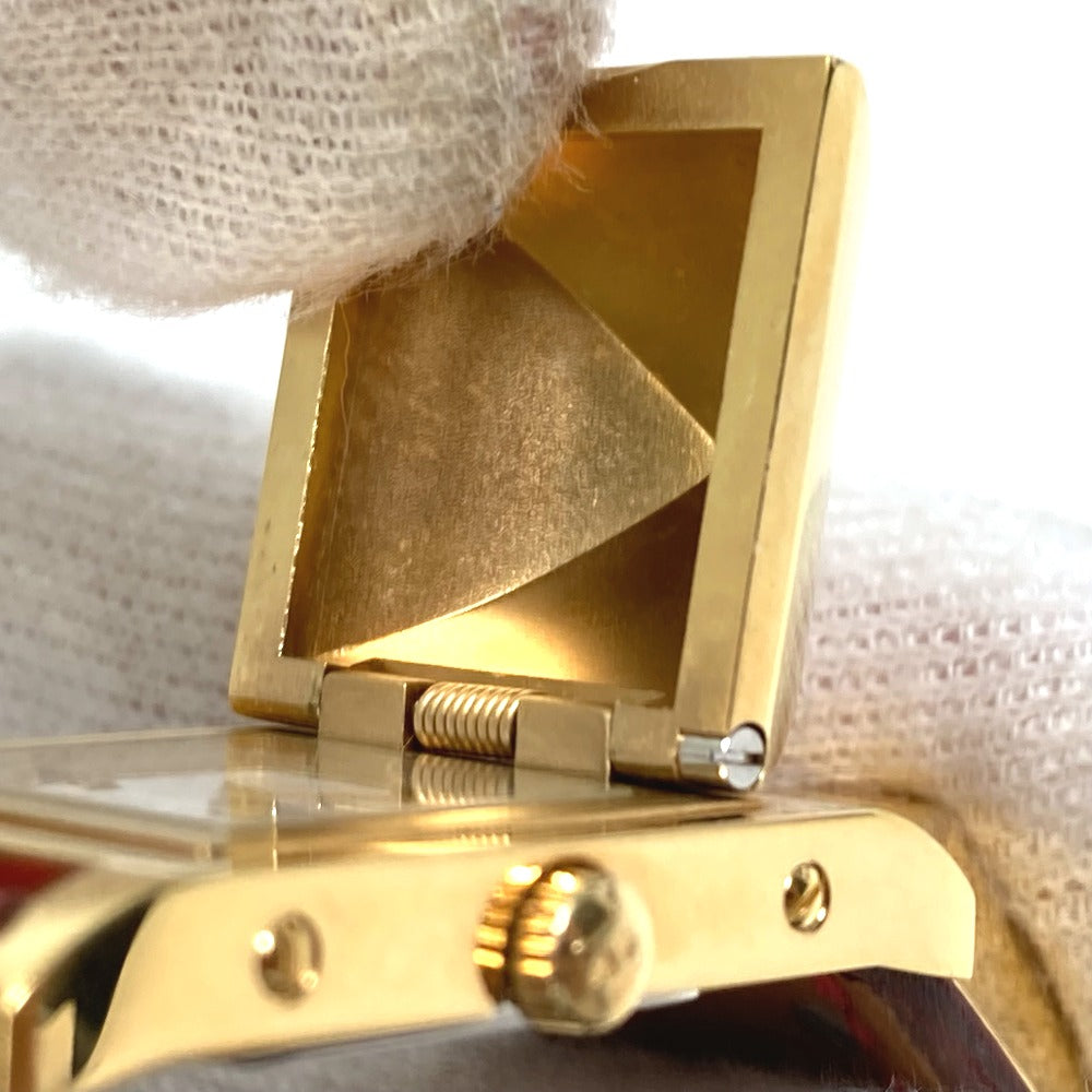 HERMES Medor Quartz Bracelet Watch GP Women's Gold