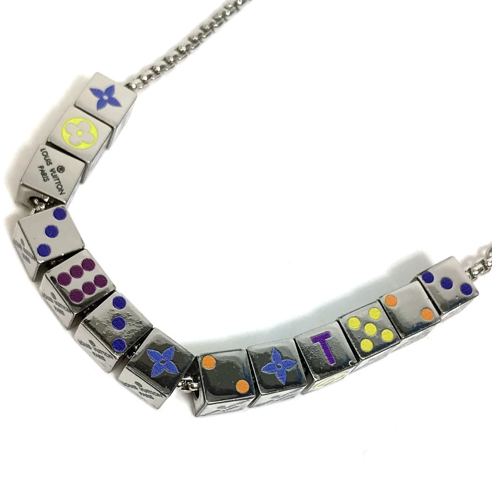 LOUIS VUITTON M68873 Accessory/Logo Collier LV Play It Fashion Accessory Necklace Metal Unisex Silver