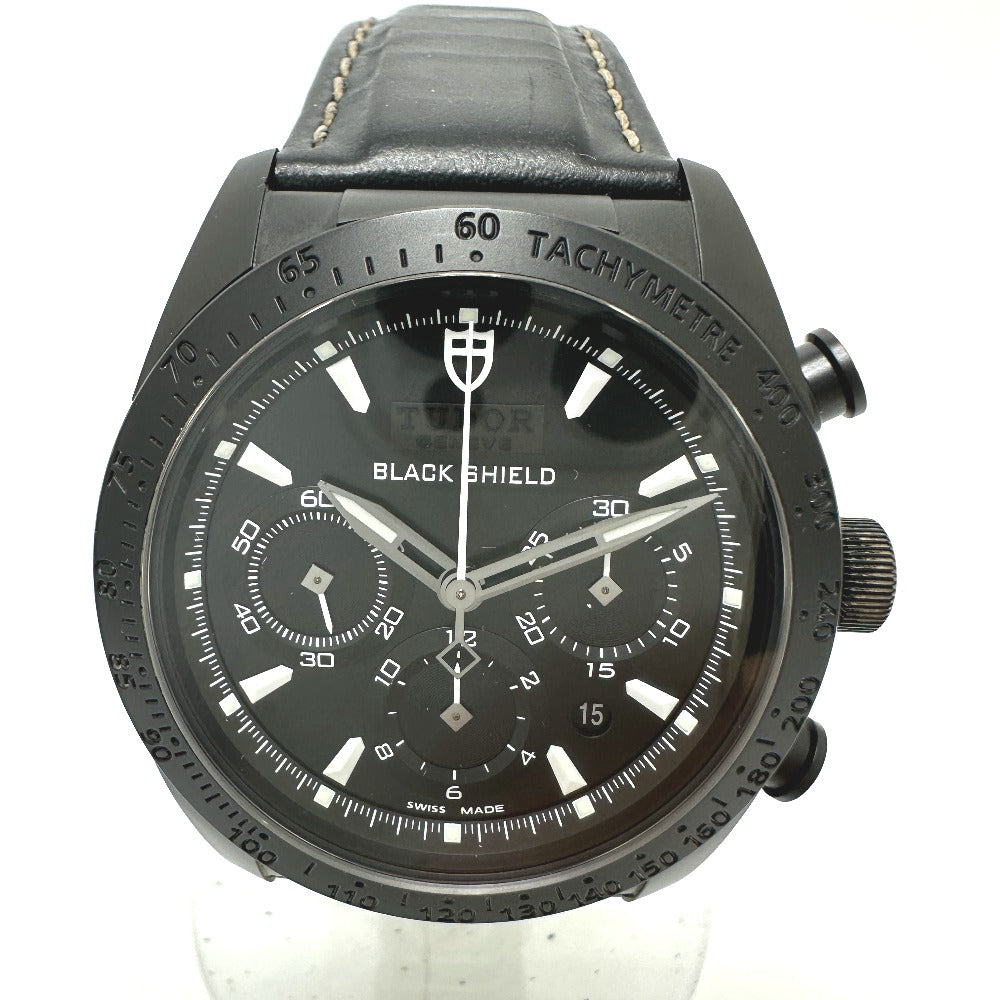 TUDOR 42000CN Fastrider Black Shield Automatic Date Watch, Black Ceramic, Men's, Black