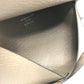 HERMES Calvi Duo Business Card Holder, Bifold Card Case, Chevre Mysore, Women's, Etoupe, Brown