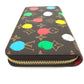 LOUIS VUITTON M81864 Monogram Zippy Wallet, Yayoi Kusama Long Wallet, Monogram Canvas, Women's, Brown
