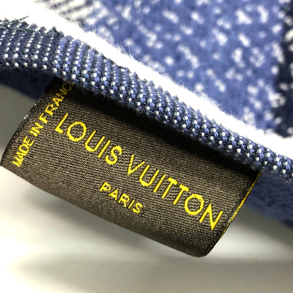 LOUIS VUITTON Monogram Trunks &amp; Bags Beach Towel, Bath Towel, Cotton, Unisex, Blue