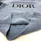 Dior 143M657AT296 Logo Peter Doig Knit Sweater Apparel Top Long Sleeve Wool Sweater Men's Blue