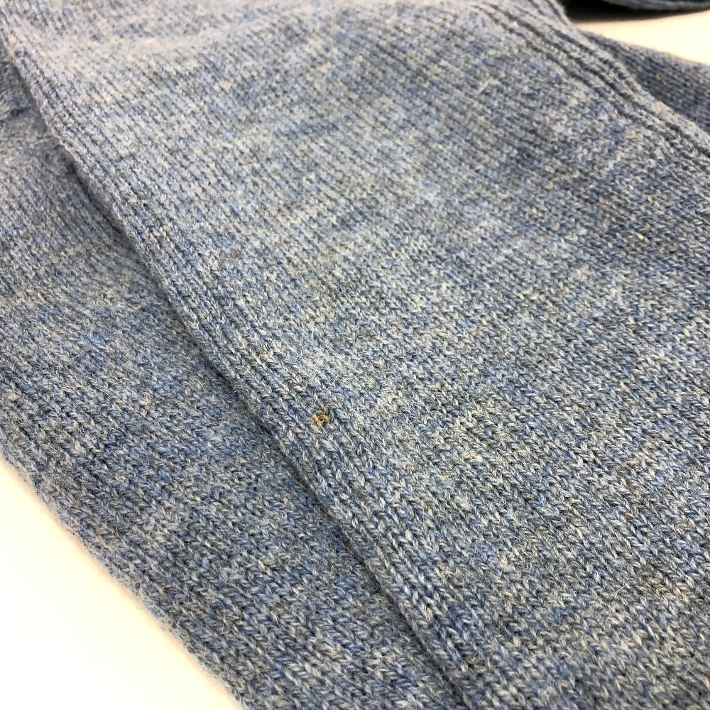 Dior 143M657AT296 Logo Peter Doig Knit Sweater Apparel Top Long Sleeve Wool Sweater Men's Blue