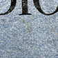 Dior 143M657AT296 Logo Peter Doig Knit Sweater Apparel Top Long Sleeve Wool Sweater Men's Blue