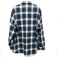 CELINE 2C555198O チェック Checked Wool Loose Shirt アパレル 長袖シャツ ウール メンズ ネイビー