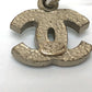 CHANEL 06P ココマーク ラインストーン ピアス メタル レディース シルバー