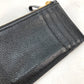 Dior S5131UWHC_M900 カロ カナージュ Dior Caro Cosmos ジップ カードホルダー L字ファスナー 小銭入れ ウォレット カードケース コインケース レザー レディース ブラック