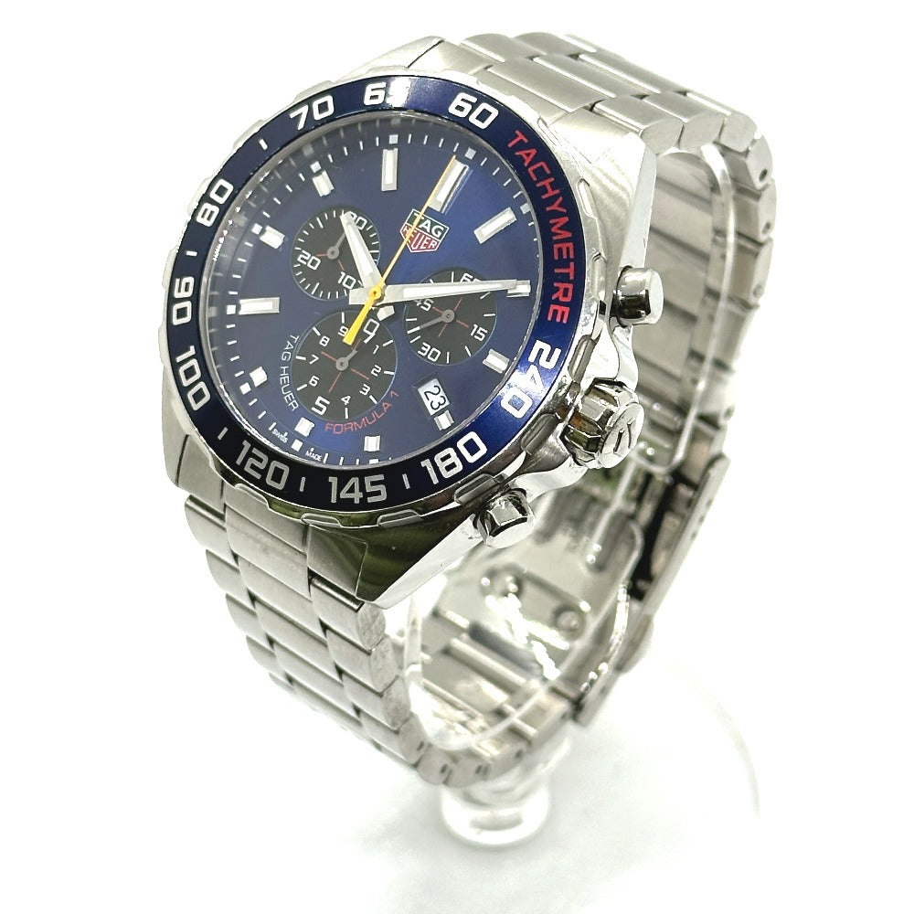 TAG HEUER CAZ101AL.BA0842 フォーミュラー1 レッドブルレーシングコラボ クロノグラフ クォーツ 時計 腕時計 ウォッチ 腕時計 SS メンズ シルバー