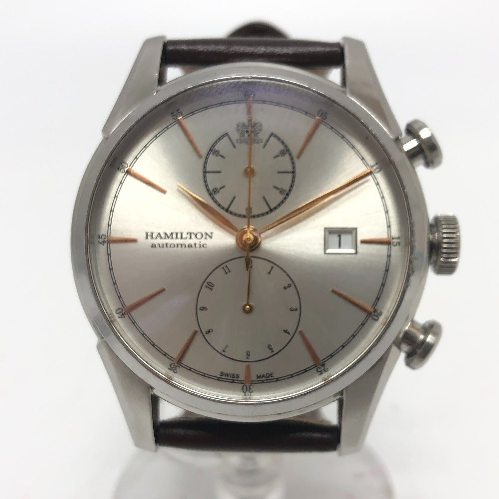 HAMILTON ジャズマスター スピリットリバティ 自動巻き 腕時計 時計 ウォッチ 腕時計 SS メンズ シルバー×ゴールド