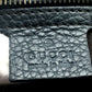 GUCCI 233329 All-Leather Business Bag with No Gusset, A4 Document Storage, Crossbody/Shoulder Bag, Men's, Gray/Dark Gray