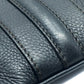 GUCCI 233329 All-Leather Business Bag with No Gusset, A4 Document Storage, Crossbody/Shoulder Bag, Men's, Gray/Dark Gray