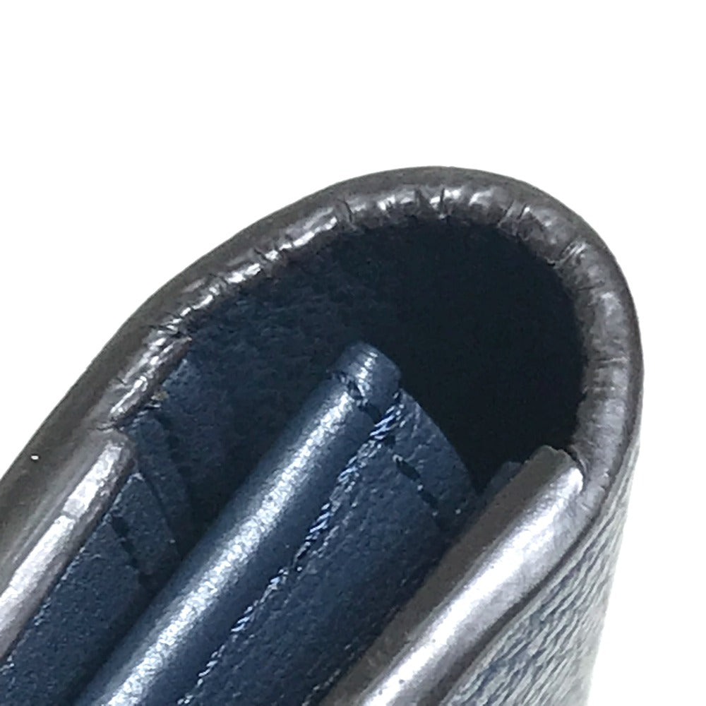 LOUIS VUITTON M58818 ポルトフォイユ・ブラザ 二つ折り 長財布 トリヨン メンズ オセアン ネイビー