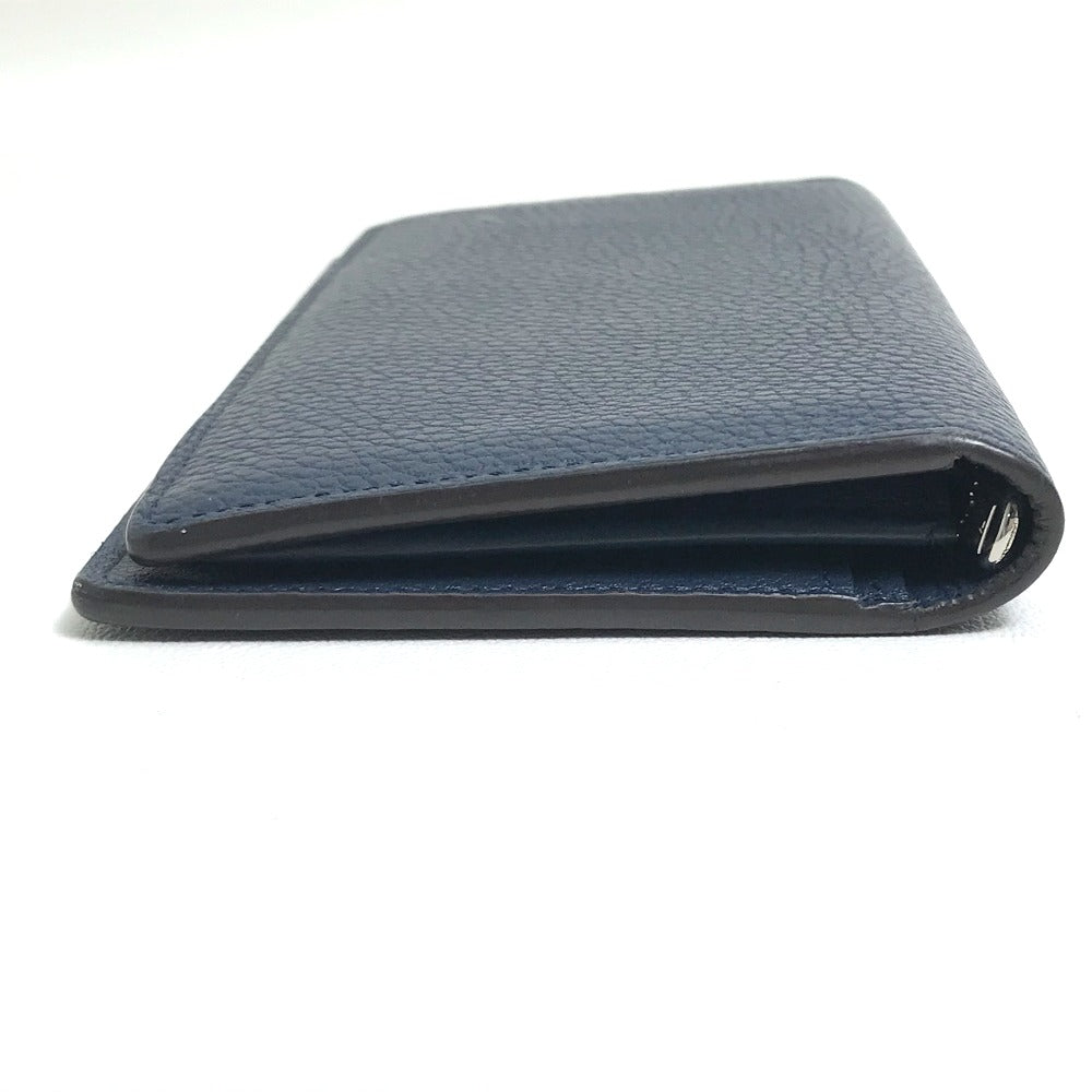 LOUIS VUITTON M58818 ポルトフォイユ・ブラザ 二つ折り 長財布 トリヨン メンズ オセアン ネイビー