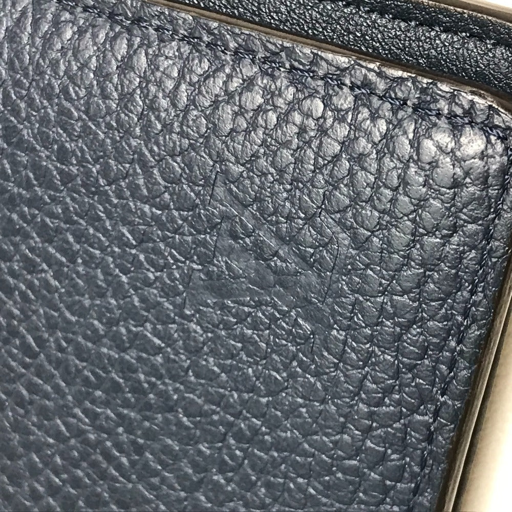 LOUIS VUITTON M58818 ポルトフォイユ・ブラザ 二つ折り 長財布 トリヨン メンズ オセアン ネイビー