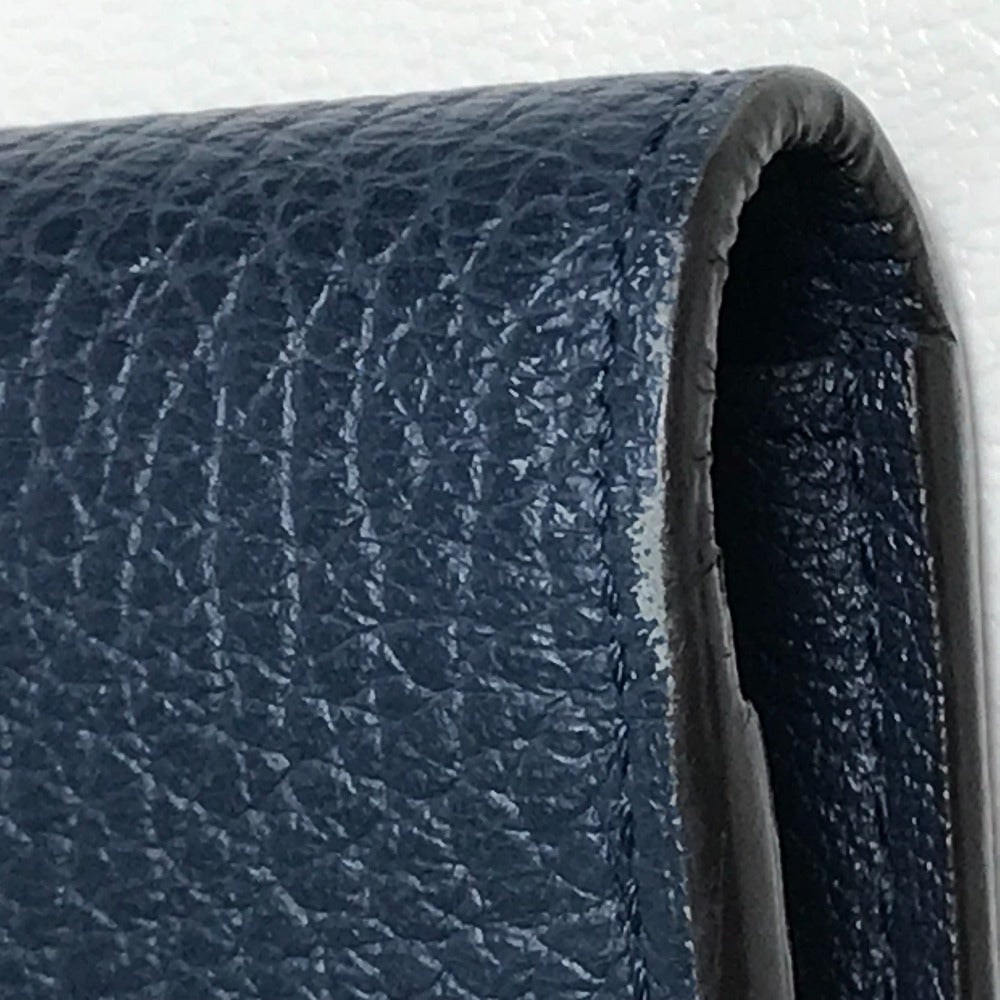 LOUIS VUITTON M58818 ポルトフォイユ・ブラザ 二つ折り 長財布 トリヨン メンズ オセアン ネイビー