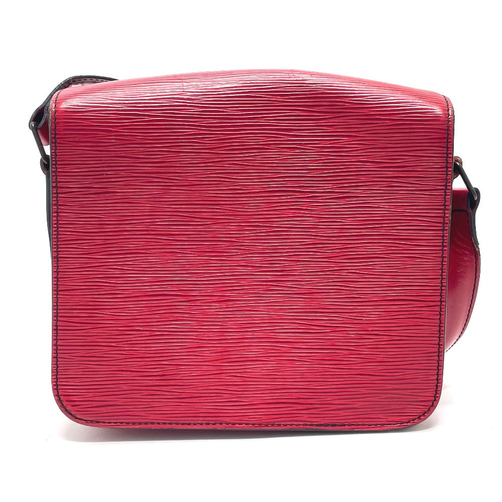 LOUIS VUITTON M52247 エピ カルトシエール MM カバン ポシェット 斜め掛け ショルダーバッグ エピレザー レディース カスティリアンレッド レッド