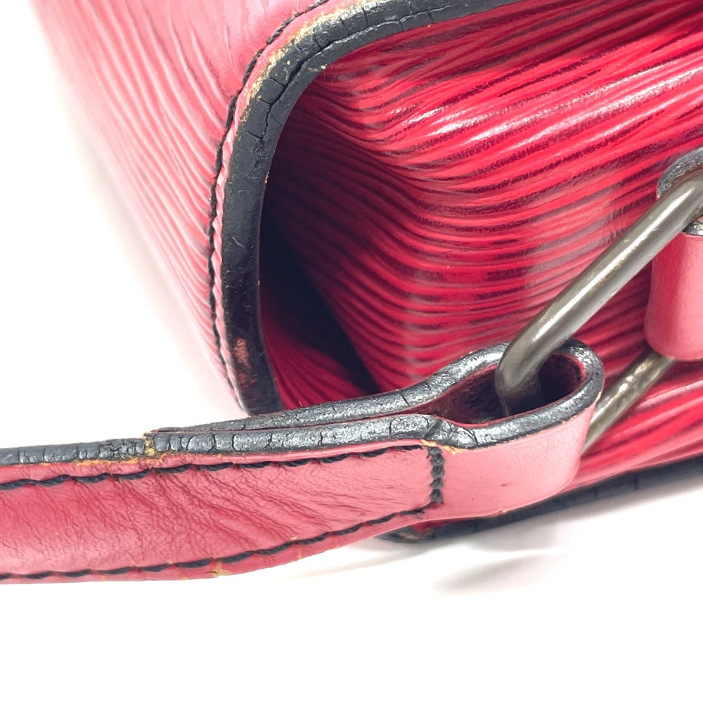 LOUIS VUITTON M52247 エピ カルトシエール MM カバン ポシェット 斜め掛け ショルダーバッグ エピレザー レディース カスティリアンレッド レッド