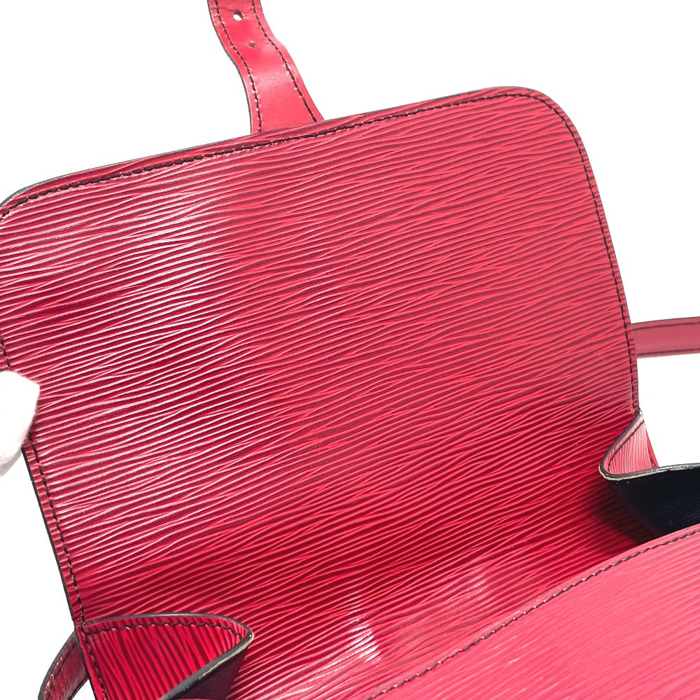 LOUIS VUITTON M52247 エピ カルトシエール MM カバン ポシェット 斜め掛け ショルダーバッグ エピレザー レディース カスティリアンレッド レッド