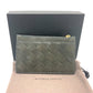 BOTTEGA VENETA Intrecciato Key Pouch, Coin Purse, Leather, Unisex, Khaki
