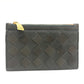 BOTTEGA VENETA Intrecciato Key Pouch, Coin Purse, Leather, Unisex, Khaki