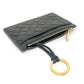 BOTTEGA VENETA Intrecciato Key Pouch, Coin Purse, Leather, Unisex, Khaki