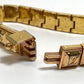 LOUIS VUITTON M64650 ブラスレ ナノグラム アクセサリー テニス ブレスレット メタル レディース ゴールド