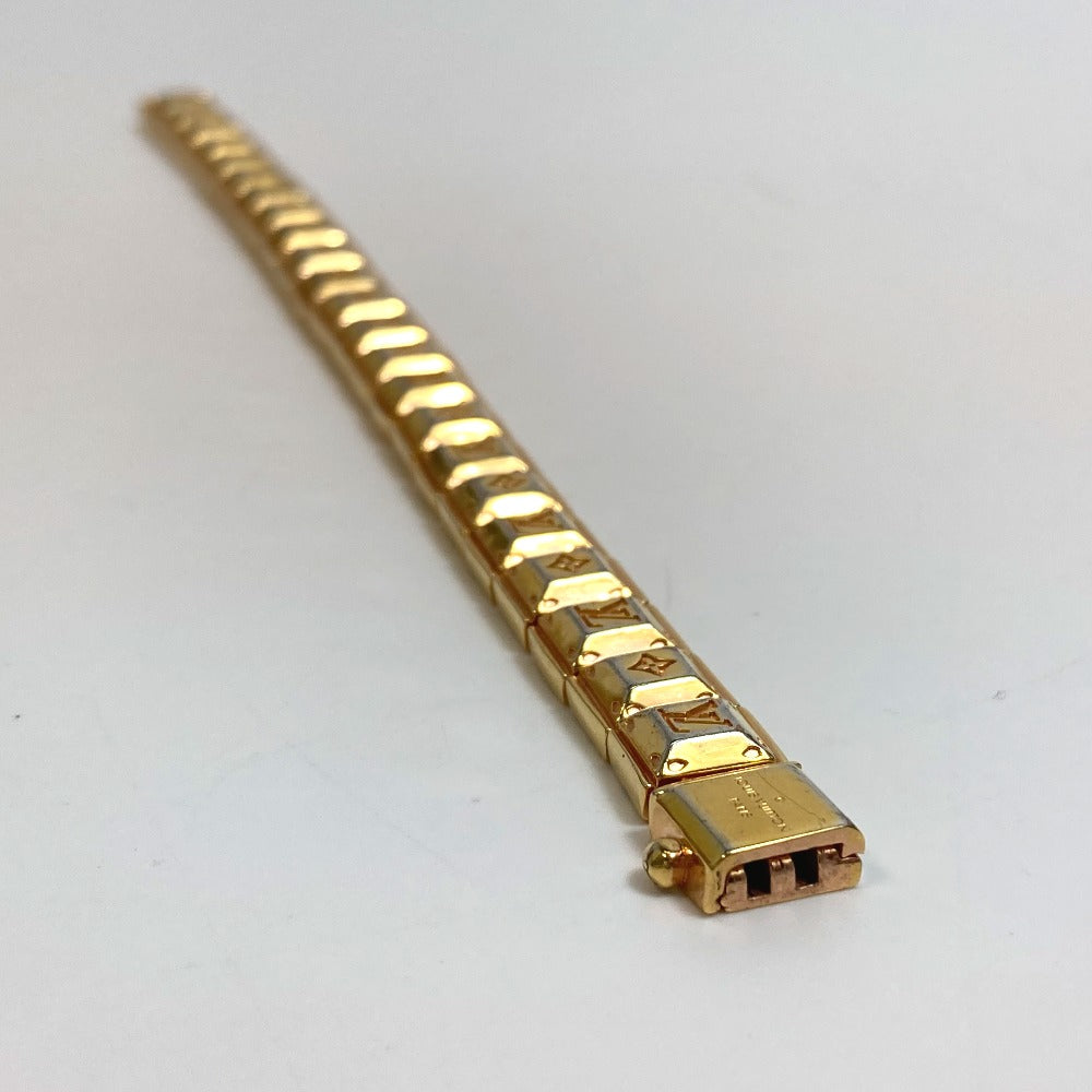 LOUIS VUITTON M64650 ブラスレ ナノグラム アクセサリー テニス ブレスレット メタル レディース ゴールド