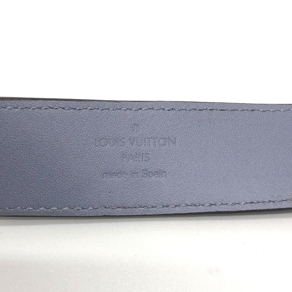 LOUIS VUITTON M9580W Monogram Empreinte Scenic Gracieux Pants Belt in Monogram Empreinte Leather, Women's, Lilac Blue