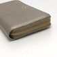 GUCCI 307984 Bamboo Continental Wallet, Round Zipper, Leather, Women's, Champagne Gold