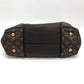 LOUIS VUITTON M41061 Monogram Tote W PM Handbag in Monogram Canvas, Women's, Chocolate Brown