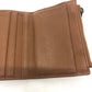 BOTTEGA VENETA Intrecciato Compact Wallet, Tri-fold Leather, Women's, Brown