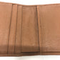 BOTTEGA VENETA Intrecciato Compact Wallet, Tri-fold Leather, Women's, Brown