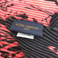 LOUIS VUITTON MP2279 Floral Stamp Giant Pleated Silk Scarf, Black
