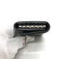 GUCCI 212111 GG Imprime 6-ring GG/Logo Key Case, Men's, Black