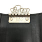 GUCCI 212111 GG Imprime 6-ring GG/Logo Key Case, Men's, Black