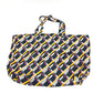 FENDI FIRA Eco Bag Shoulder Bag with Storage Pouch Tote Bag Leather/Nylon Women's White/Navy