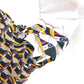 FENDI FIRA Eco Bag Shoulder Bag with Storage Pouch Tote Bag Leather/Nylon Women's White/Navy