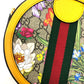 GUCCI 550618 GG フローラ ウェビングライン 肩掛けカバン ショルダーバッグ GGスプリームキャンバス レディース イエロー