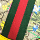 GUCCI 550618 GG フローラ ウェビングライン 肩掛けカバン ショルダーバッグ GGスプリームキャンバス レディース イエロー