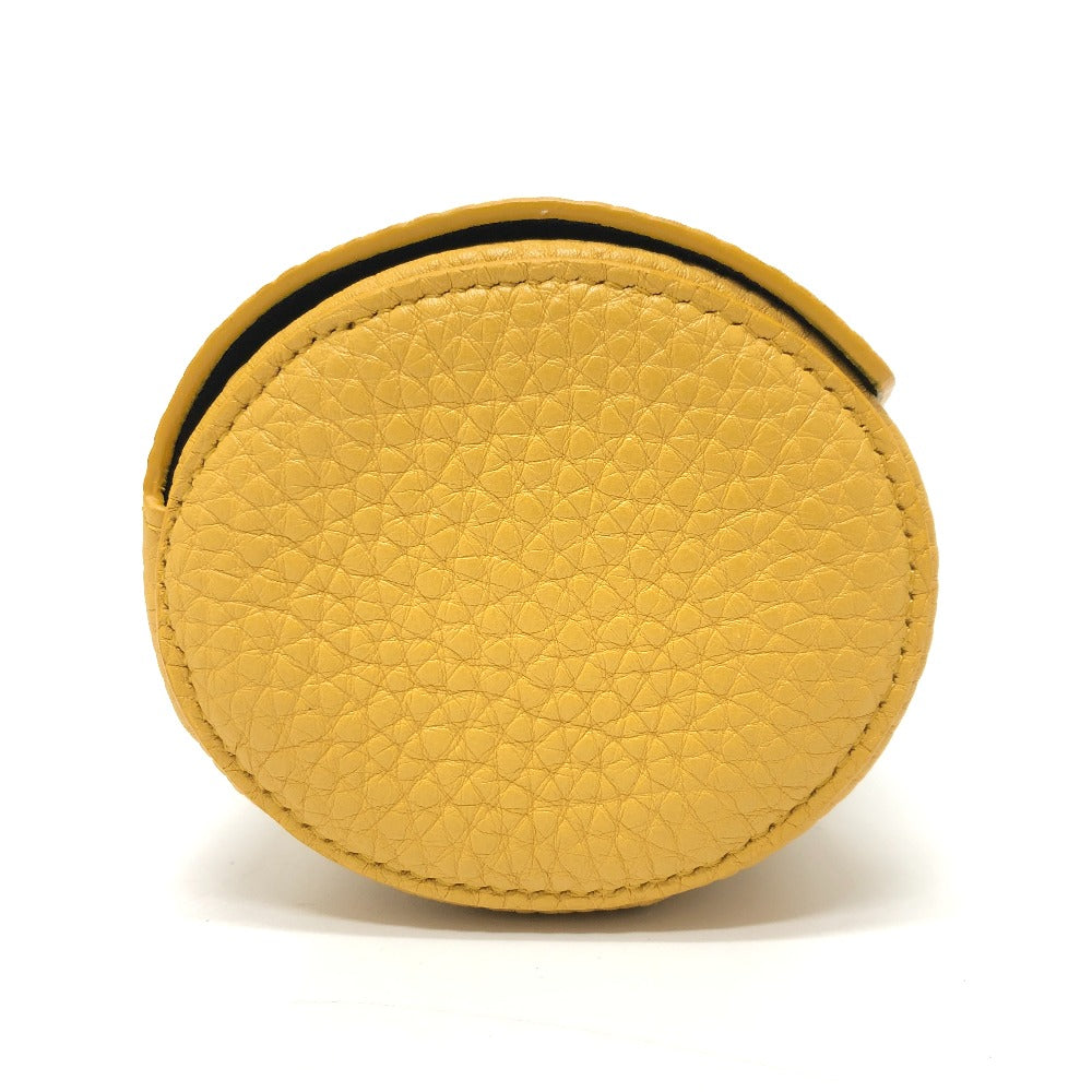 FENDI 7AS073 時計ケース ウォッチケース 時計ケース アクセサリーケース レザー レディース イエロー