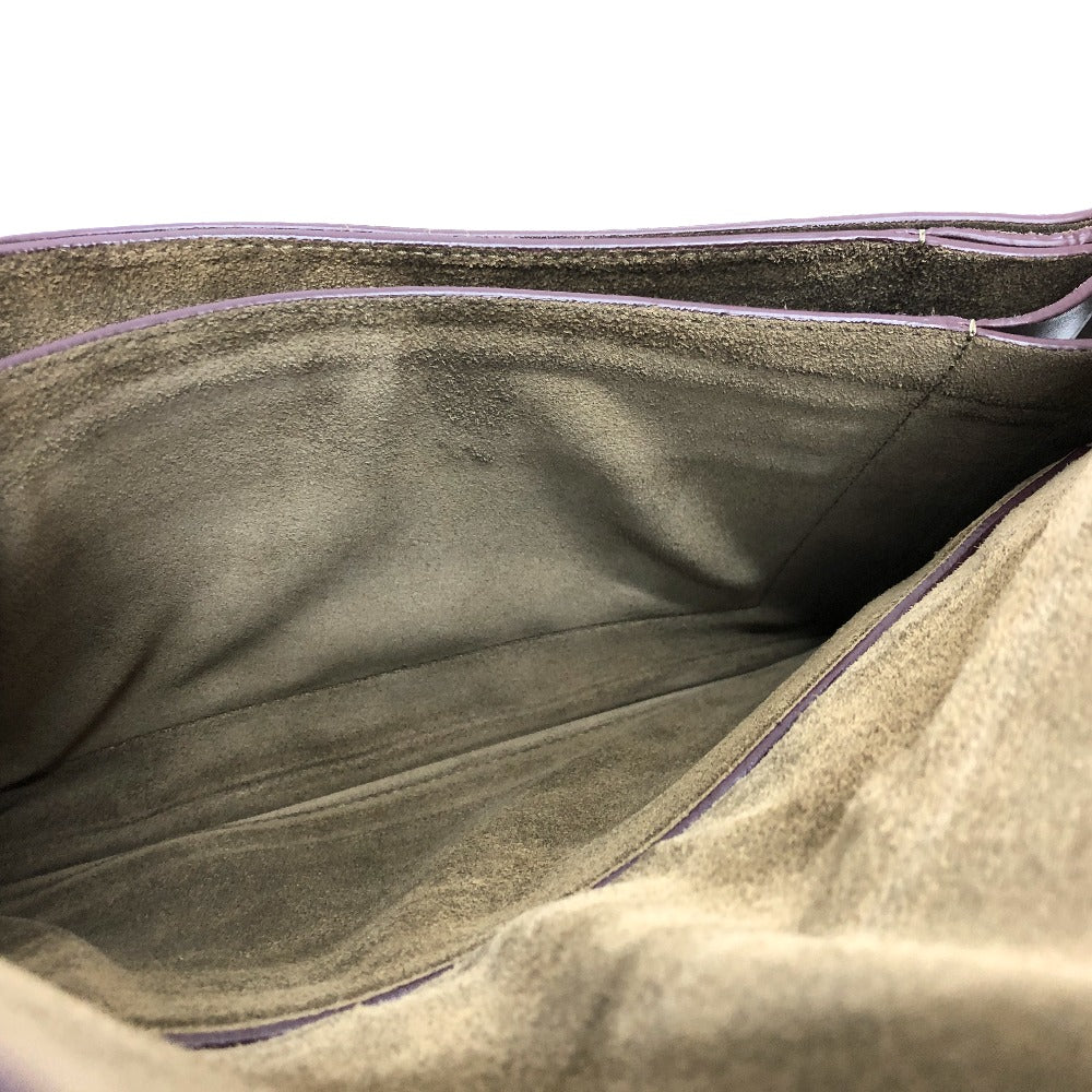 CELINE 斜め掛けバッグ ショルダーバッグ レザー レディース ブラウン