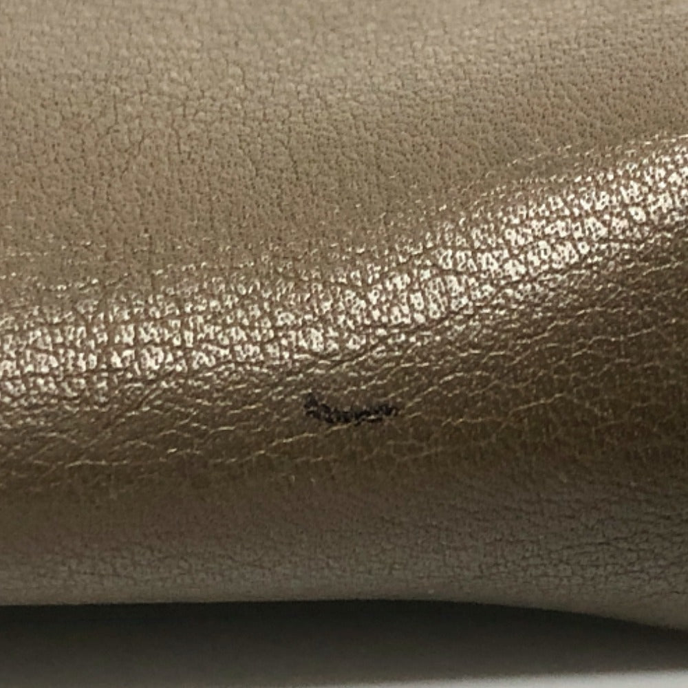 CELINE 斜め掛けバッグ ショルダーバッグ レザー レディース ブラウン