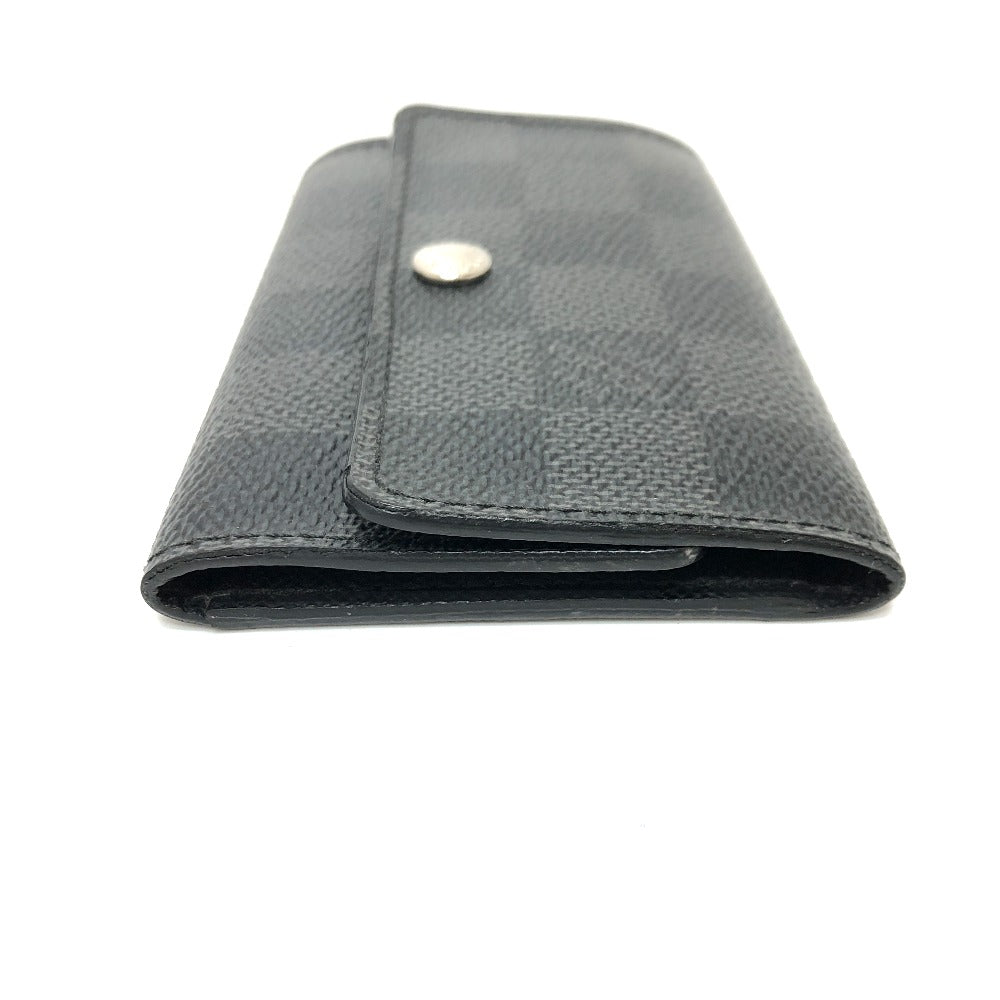 LOUIS VUITTON N62662 ダミエグラフィット ミュルティクレ6 ６連キーケース キーケース ダミエグラフィットキャンバス メンズ ブラック