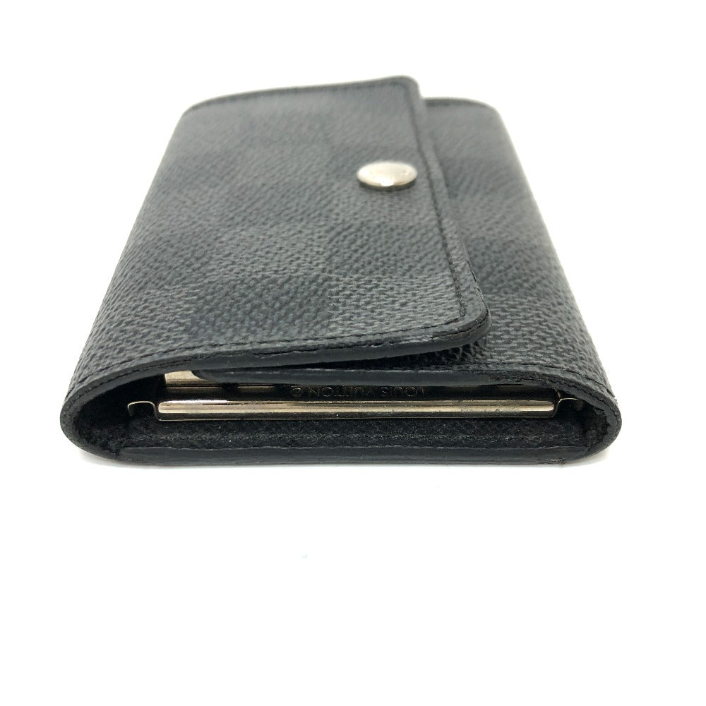 LOUIS VUITTON N62662 ダミエグラフィット ミュルティクレ6 ６連キーケース キーケース ダミエグラフィットキャンバス メンズ ブラック