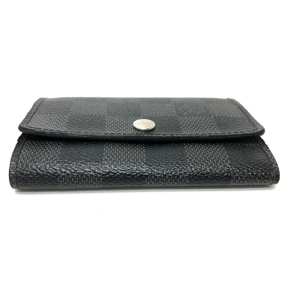LOUIS VUITTON N62662 ダミエグラフィット ミュルティクレ6 ６連キーケース キーケース ダミエグラフィットキャンバス メンズ ブラック