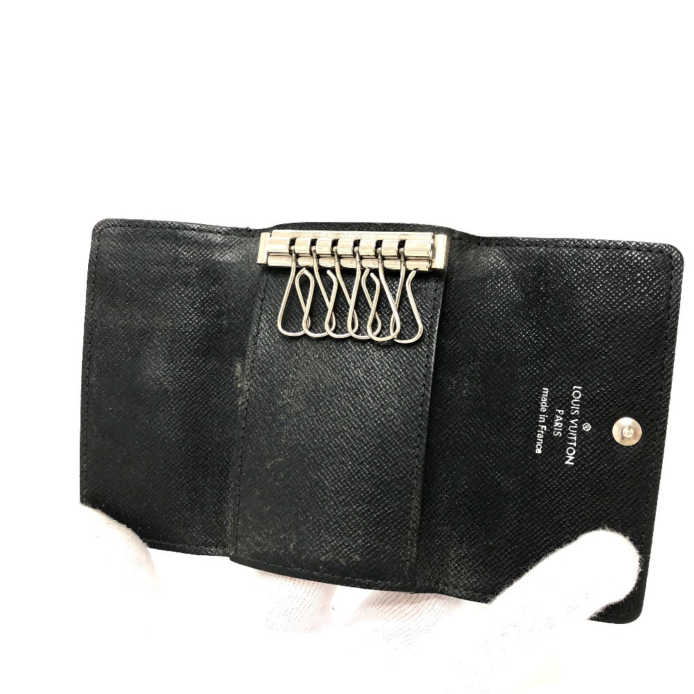LOUIS VUITTON N62662 ダミエグラフィット ミュルティクレ6 ６連キーケース キーケース ダミエグラフィットキャンバス メンズ ブラック