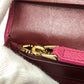 BVLGARI ロゴクリップ ロングウォレット ウォレット 長財布 レザー レディース ピンク