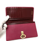 BVLGARI ロゴクリップ ロングウォレット ウォレット 長財布 レザー レディース ピンク