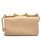DOLCE&GABBANA シシリー プレート 2WAYバッグ ショルダーバッグ レザー レディース ベージュ